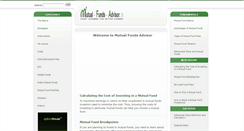 Desktop Screenshot of mutual-funds-advisor.com